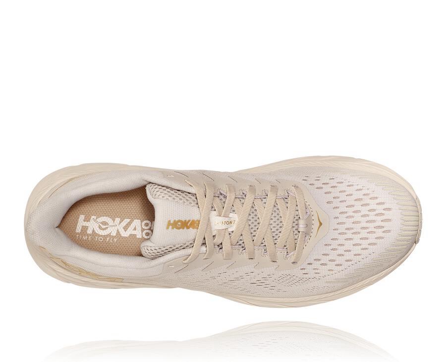 Tenis Hoka One One Masculino Branco - Clifton 7 - 981-KTHBGA